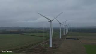 Wind Farm Wiltshire November 2024 [upl. by Donalt]