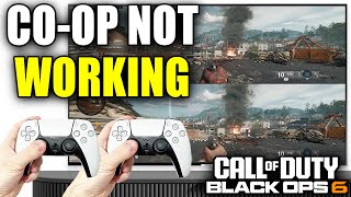 How To Fix COD Black Ops 6 Split Screen Not Working On PS5 [upl. by Feeley174]