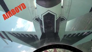 Thunderbirds Flight Cockpit View [upl. by Shuman]