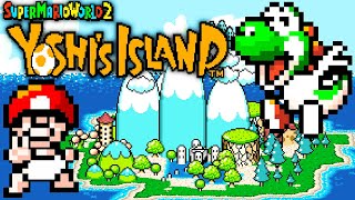 Yoshis Island  Full Game  No Damage 100 Walkthrough [upl. by Elery254]