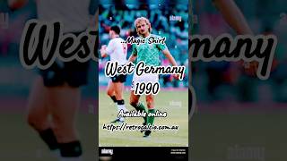 Where to Buy Retro Football Shirts West Germany 1990 Away World Cup 1990 dfb [upl. by Nya]