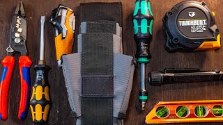 The PERFECT Electricians Tool Pouch Set Up Youve Probably Never Seen [upl. by Tamera]