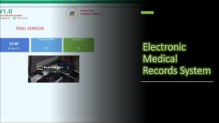 Microsoft Access Electronic Medical Records System Preview [upl. by Euqinmod]