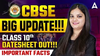 CBSE Board Date Sheet 2025 Out 🚨  CBSE Latest News  Class 10 and 12th Board Exams Schedule out 🤯 [upl. by Canon]