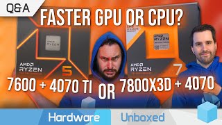 R5 7600  4070 Ti or 7800X3D  4070 Nvidia To End The 12GB RTX 4070 TI December QampA Part 3 [upl. by Hunger]