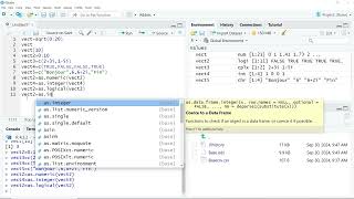 Les différents types de structures et variables de données dans R [upl. by Sander803]