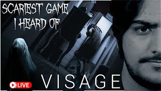 The Most Terrifying Game VISAGE  Gameplay Walkthrough Live Horro  MathurQT Gaming [upl. by Margaretta952]