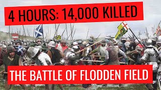 Battlefield Visit Flodden Field Scottish Border [upl. by Ibmat]