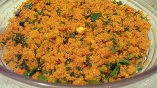 Bulgur SalatVeganTürkische RezepteKisir [upl. by Philipps]