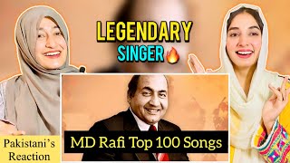 Mohammed Rafis Top 100 Songs  All Time Evergreen  PAKISTAN REACTION [upl. by Ai]