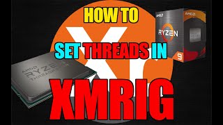 How To Set Threads In XMRIG  CPU MINING [upl. by Alvar]