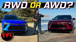 2024 Chevy Blazer EV Reviewed amp Compared Is It Worth the Upgrade to AWD Over RWD [upl. by Ujawernalo]