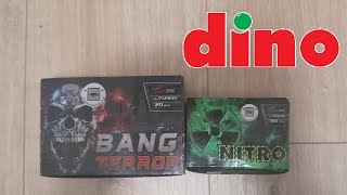 💥 PETARDY Z DINO 202324  BANG TERROR I NITRO  fajerwerki z marketu Dino [upl. by Elwin402]