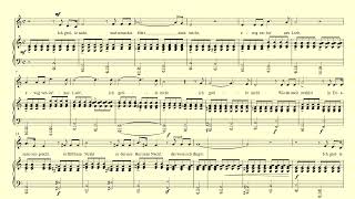 Ich grolle nicht accompaniment Schumann C major with score [upl. by Acyssej111]