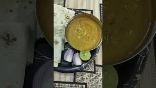 Dinner special  dal thadka with pulka [upl. by Haldan708]