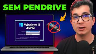 OFICIAL Como INSTALAR o Windows 11 24H2 em Qualquer PC Sem Pendrive Instalação Fácil e Rápida [upl. by Dunc]