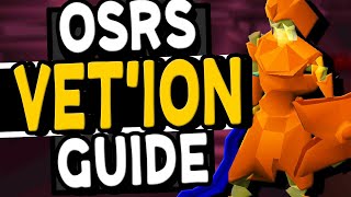 The Ultimate Vetion Boss Guide OSRS Melee Safe Spot [upl. by Neladgam711]