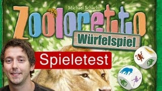 Zooloretto Würfelspiel  Anleitung amp Rezension  SpieLama [upl. by Eden]