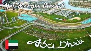 🇦🇪 F1 Abu Dhabi GP  Yas Marina Circuit 🏁  Abu Dhabi Hill View  Gerard Travel Vlogs [upl. by Enorej]