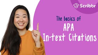 The Basics of APA Intext Citations 6th Edition  Scribbr 🎓 [upl. by Nuahsel]