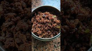 Fermented axone chutney recipe chutney easyrecipe soyabean shortvideo [upl. by Aisatal]