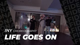 Oliver Tree  Life Goes On  Iny Choreography [upl. by Allehcim]