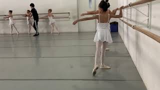 Vaganova Level 1 ballet class [upl. by Nauqad412]