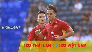 Highlight  Công Phượng lập cú đúp quotnhấn chìmquot U23 Thái Lan ngay tại Buriram [upl. by Takakura]