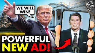 Trump Drops New Electric Uplifting Ad Narrated by RONALD REAGAN  This Will Give You CHILLS ⚡️ [upl. by Tye]