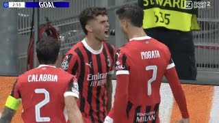 Christian Pulisic Goal AC Milan vs Liverpool 10 Goals and Extended Highlights [upl. by Ailahtan]