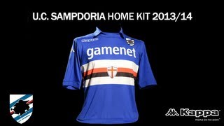 UC Sampdoria Home Kit 201314 [upl. by Sadella]