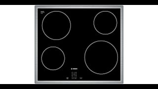 Bosch cooktop installation PKE645D17X [upl. by Hanafee]