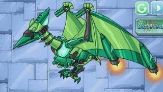 Dinossauro Robô Pterodáctilo Dino Robot Jogo de Dinossauro Transformers [upl. by Soalokin]