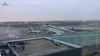 Pearson Airport Timelapse  Aircraft amp Ground Crew in Action aviation aviationlovers [upl. by Lefty759]