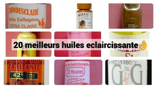 👌Top 20 des meilleures huiles eclaircissantes 👍 [upl. by Julia429]