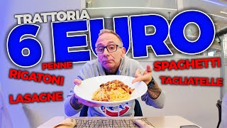 La TRATTORIA più ECONOMICA della ROMAGNA [upl. by Ilagam]