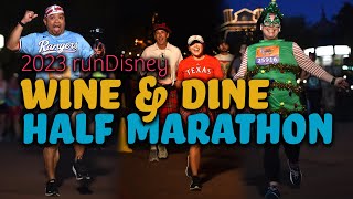 2023 runDisney Wine amp Dine Half Marathon [upl. by Ylenats]