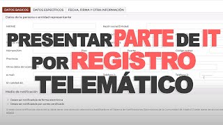 Entregar un parte de baja en la DAT a través del registro telemático [upl. by Tate804]