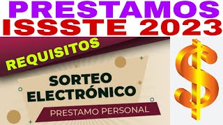 Prestamos ISSSTE 2023 Cómo Cuándo Dónde y Montos a repartir Adultos [upl. by Nivre582]