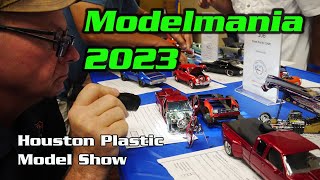 Super Scale Plastic Models  Houston Plastic Model Show Modelmania 2023  HobbyView [upl. by Atterg405]