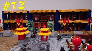 Der große Palast wird außen fertig  antike chinesische LEGO®BlueBrixx Stadt 73 [upl. by Nebra]