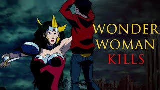 Wonder Woman eliminates a Young Boy out of hatred for All Men [upl. by Ehtylb]