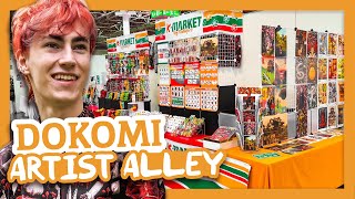 Surviving the DOKOMI 2024 Artist Alley  Art amp Convention Studio Vlog [upl. by Nilrem322]