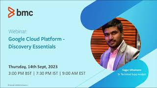 Webinar BMC Discovery Google Cloud Platform  Discovery Essentials [upl. by Coraline653]