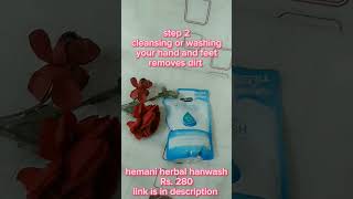 hemani herbal Anti bacterial handwash handcareroutine [upl. by Lelah]