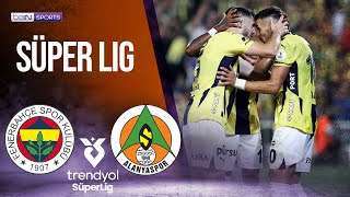 Fenerbahce vs Alanyaspor  SÜPERLIG HIGHLIGHTS  083024  beIN SPORTS USA [upl. by Nodyl146]