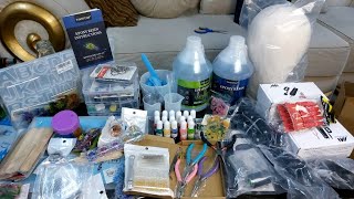 Unboxing of resin supplies  Things to buy to start resin work [upl. by Rosetta905]