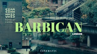 London’s Barbican Centre in Autumn  Cinematic 4K Walking Tour 2024 [upl. by Tasiana]