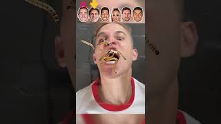 Griezmann VS Yildiz VS Firmino VS Lehmann VS Messi VS Ronaldo Funny Food Moments [upl. by Irb]