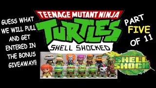 TEENAGE MUTANT NINJA TURTLES Shell Shocked KIDROBOT Vinyl Figures Hunting for them all Part 5 [upl. by Ennaeirrac]